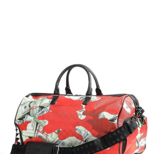 Sprayground -Borsone-Unisex-Panic-Attack-Duffle-Rosso-910D3085NSZ