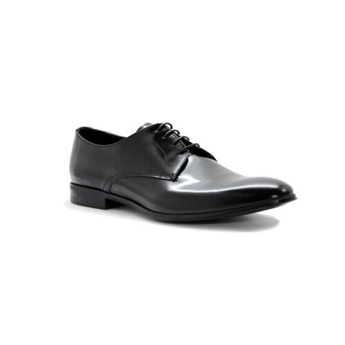 Emanuele Monti - 4502-scarpa-uomo-classic-vitello-spazzolato-nero