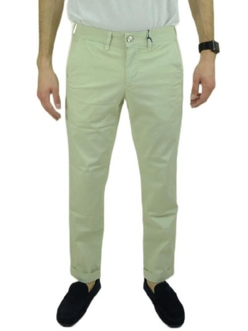 Jeckerson - Pantaloni Uomo Drill Ghiaccio PA046-NK425-0003