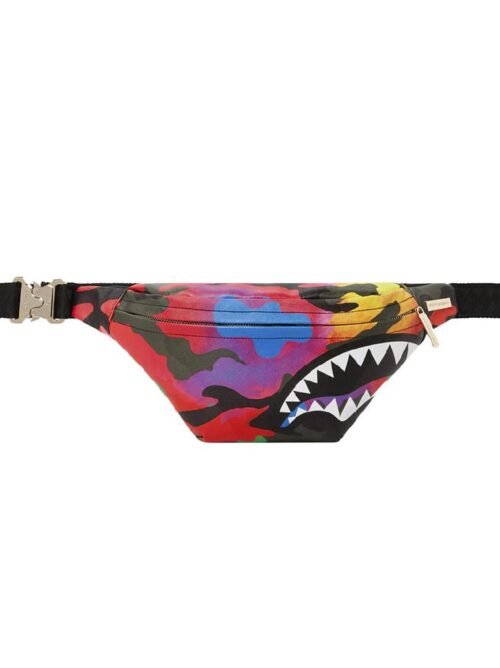 Sprayground - Marsupio Unisex Camoburst Savvy Multicolore Fantasia 910B4362NSZ