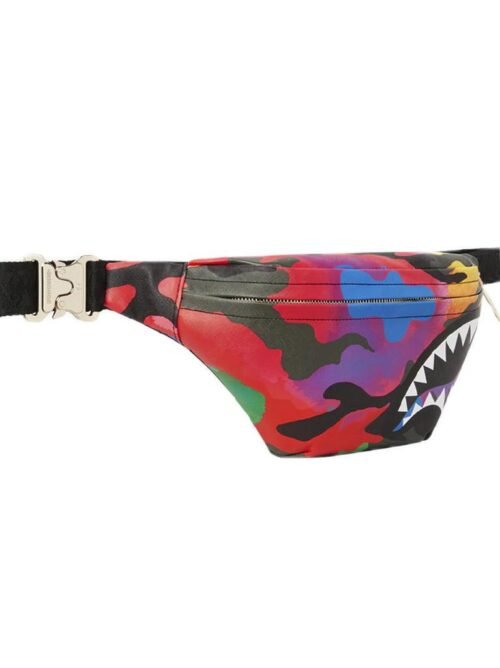 Sprayground - Marsupio Unisex Camoburst Savvy Multicolore Fantasia 910B4362NSZ