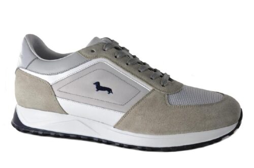 HARMONT & BLAINE â€“ Scarpa Uomo Camoscio Avorio Grigio EFM221.051.6260