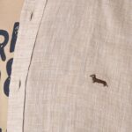 Harmont & Blaine - Camicia Uomo Patch Color Block Beige CRH855010883M