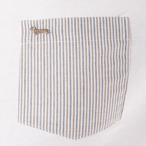 Harmont & Blaine - T-Shirt Uomo con Taschino Perla IRH118021158