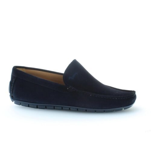 Harmont & Blaine - Mocassino Uomo Camoscio Blu EFM231.120.5300