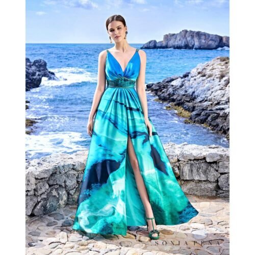 Sonia Pena - Abito Donna Lungo Cerimonia Dress 1230073A