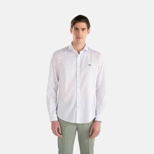 Harmont & Blaine - Camicia Patchwork 5 Tessuti CNJ005012313I