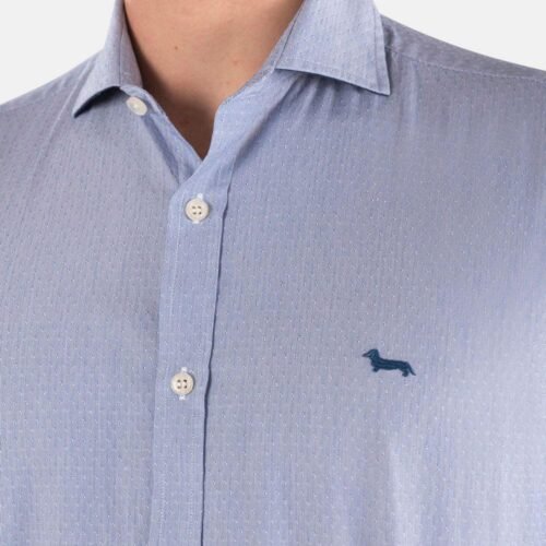 Harmont & Blaine - Camicia 2 Tessuti contrasti interni CRJ011012377B