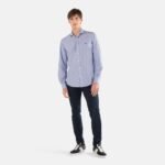 Harmont & Blaine - Camicia 2 Tessuti contrasti interni CRJ011012377B