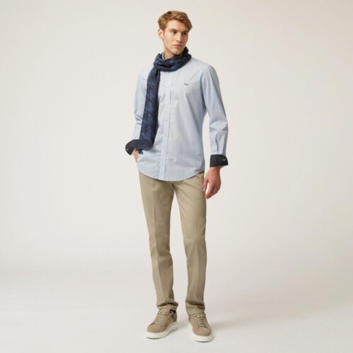 Harmont & Blaine Camicia In Cotone Con Interni A Contrasto