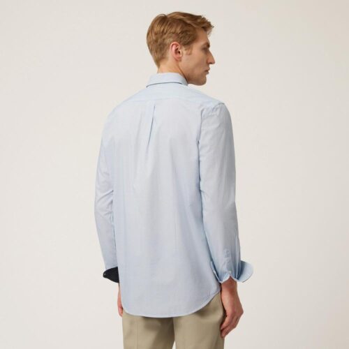 Harmont & Blaine Camicia In Cotone Con Interni A Contrasto