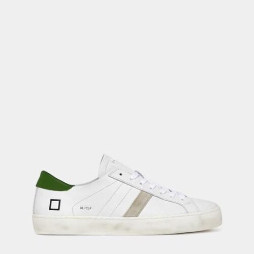 D.A.T.E. Sneakes HILL LOW CALF WHITE