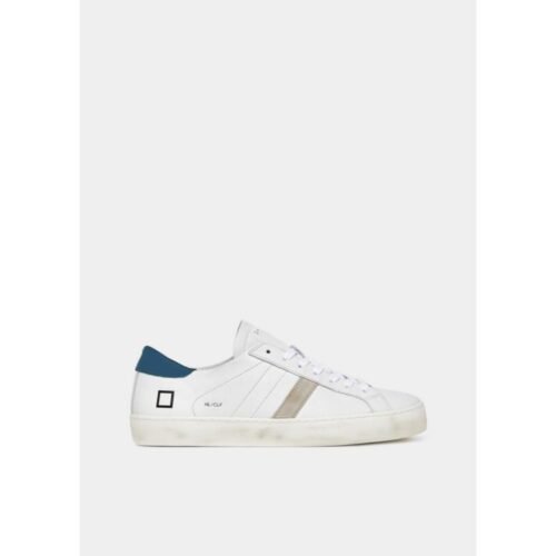 D.A.T.E. Sneakes HILL LOW CALF WHITE