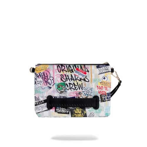 SPRAYGROUND SIP THE RIZZ CREAM CROSS CLUTCH STRAP - 910B6605NSZ