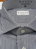XACUS - CAMICIA BACCHETTATA ITALIA BLU