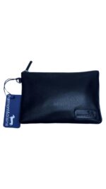 HARMONT & BLAINE - POCHETTE FLAT POUCH W/HANDLE B. LEATHER