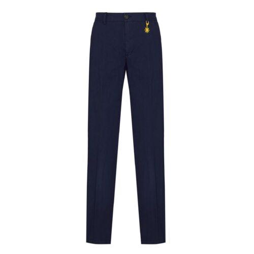 MANUEL RITZ - PANTALONE SKINNY RASO DI COTONE STRETCH