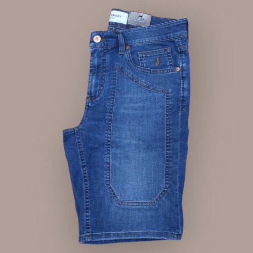 JECKERSON - BERMUDA JEANS JAYDEN IN MISTO COTONE D004