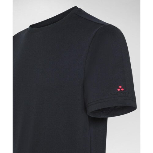 PEUTEREY - T-SHIRT IN PIQUET STRETCH DI COTONE E SETA ZOLE 02