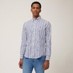 HARMONT&BLAINE - CAMICIA RIGATA MULTICOLORE
