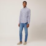 HARMONT&BLAINE - CAMICIA RIGATA MULTICOLORE