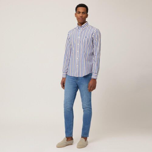 HARMONT&BLAINE - CAMICIA RIGATA MULTICOLORE