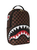 SPRAYGROUND - ZAINO PEEKING CHARACTER CHECK BACKPACK 910B7331NSZ