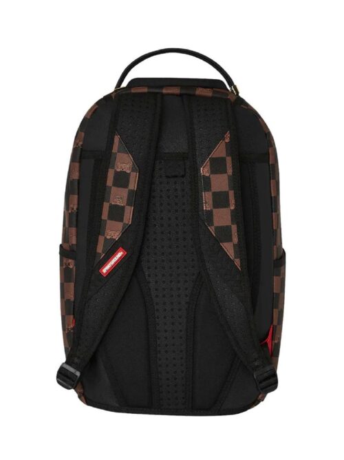 SPRAYGROUND - ZAINO PEEKING CHARACTER CHECK BACKPACK 910B7331NSZ