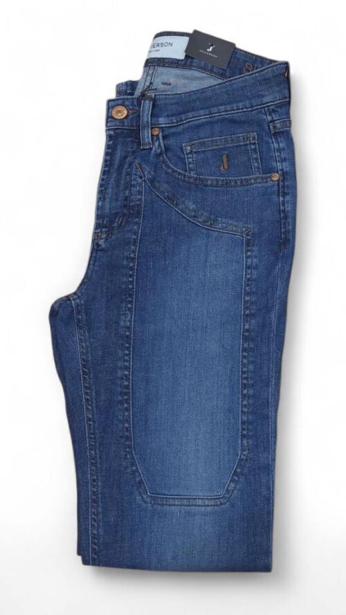 JECKERSON - JEANS JOHN 5 TASCHE TOPPA JEANS D109 JUPPA077JOHN001 DNDTFDENI037