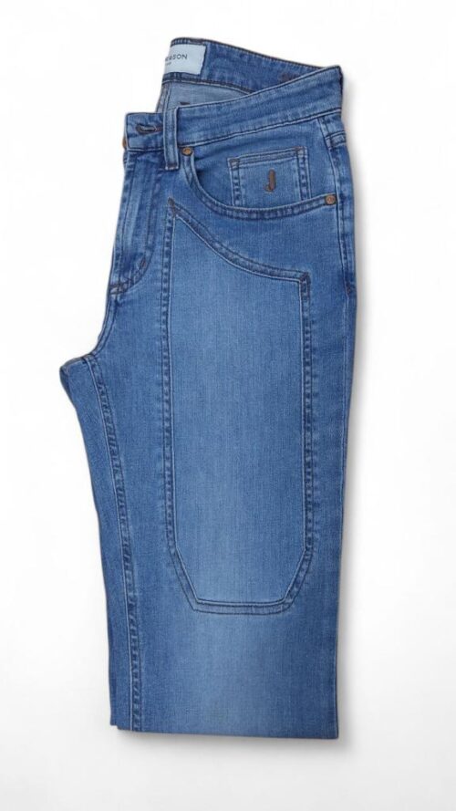 JECKERSON - JEANS JOHN 5 TASCHE TOPPA JEANS D110 JUPPA077JOHN001 DNDTFDENI037
