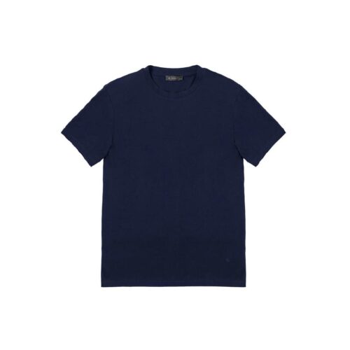 MANUEL RITZ - T-SHIRT JERSEY BASIC DI COTONE ORGANICO