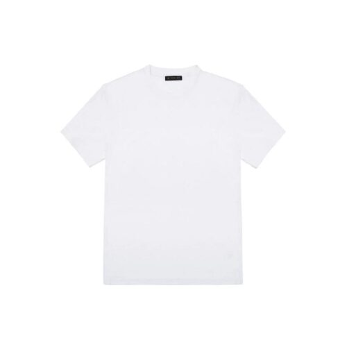 MANUEL RITZ - T-SHIRT JERSEY BASIC DI COTONE ORGANICO