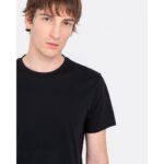 MANUEL RITZ - T-SHIRT JERSEY BASIC DI COTONE ORGANICO