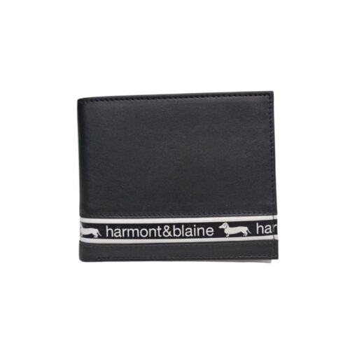 HARMONT & BLAINE - PORTAFOGLIO BIFOLD LOGATO DA UOMO