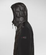 PEUTEREY - BOMBER KOONS KJ BMAT BIMATERIALE CON TRAPUNTA GEOMETRICA