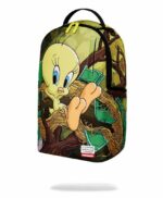 SPRAYGROUND - ZAINO 910B7037NSZ LOONEY TUNES TWEETY MONEY NEST SHARK DLXR BACKPACK