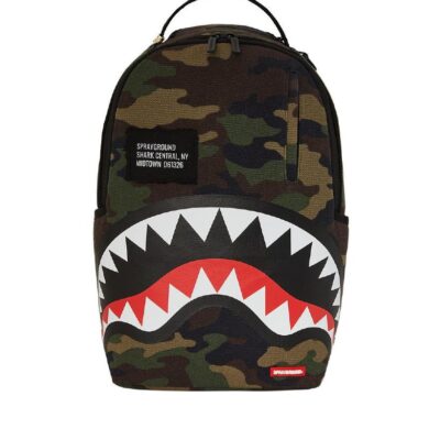SPRAYGROUND - ZAINO 910B7163NSZ SHARK CENTRAL CAMO DLXS BACKPACK