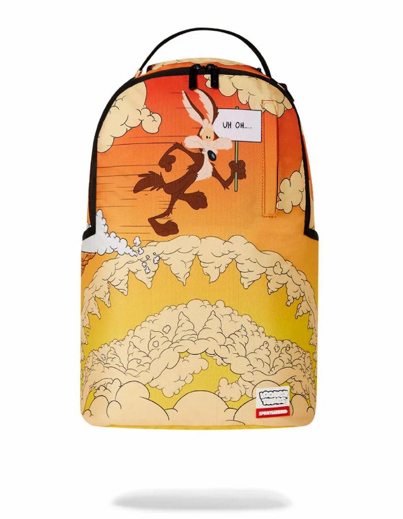 SPRAYGROUND - ZAINO 910B7294NSZ LOONEY TUNES COYOTE CLIFF FALL DLXR BACKPACK SPRAYGROUND - ZAINO 910B7294NSZ LOONEY TUNES COYOTE CLIFF FALL DLXR BACKPACK