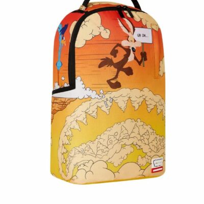 SPRAYGROUND - ZAINO 910B7294NSZ LOONEY TUNES COYOTE CLIFF FALL DLXR BACKPACK