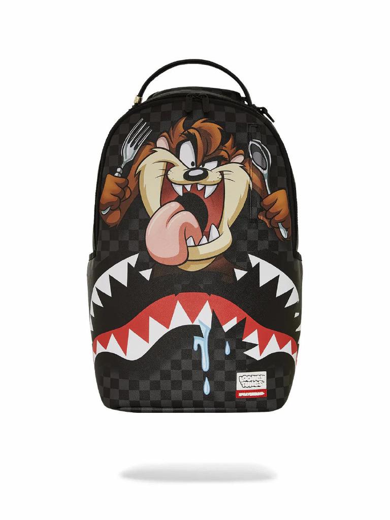 SPRAYGROUND - ZAINO 910B7785NSZ TAZ SHARK BITE BAG BACKPACK SPRAYGROUND - ZAINO 910B7785NSZ TAZ SHARK BITE BAG BACKPACK