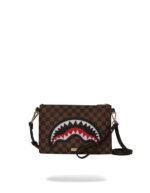 SPRAYGROUND - POCHETTE A TRACOLLA 910B7841NSZ SAWTOOTH SHARKS IN PARIS CROSSOVER CLUTCH