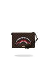 SPRAYGROUND - POCHETTE A TRACOLLA 910B7841NSZ SAWTOOTH SHARKS IN PARIS CROSSOVER CLUTCH