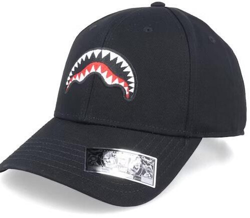 SPRAYGROUND - CAPPELLO SP15032BLK SHARK CAP BLK