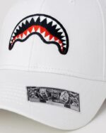 SPRAYGROUND - CAPPELLO SP15032IVO SHARK CAP IVORY