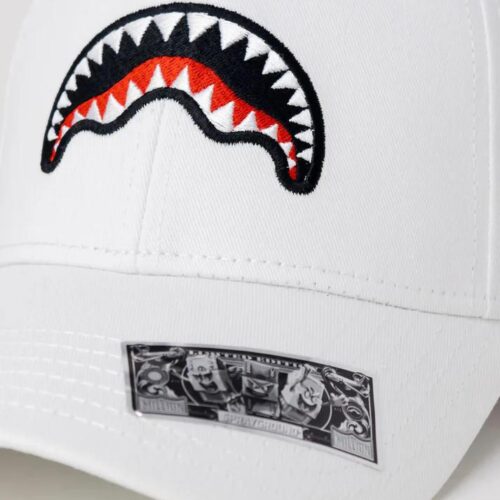 SPRAYGROUND - CAPPELLO SP15032IVO SHARK CAP IVORY