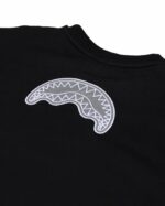 SPRAYGROUND - FELPA UOMO SP805GBLK LIGHTNING SHARK CREWNECK BLK
