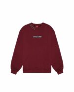 SPRAYGROUND - FELPA UOMO SP805GBRDX LIGHTNING SHARK CREWNECK BORDEAUX