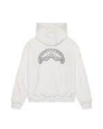 SPRAYGROUND - FELPA CON ZIP E CAPPUCCIO SP836GIVO SHARK CENTRAL PERFECT FULL-ZIP IVO