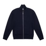 MANUEL RITZ - CARDIGAN FULL ZIP MISTO LANA