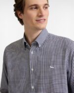 HARMONT & BLAINE - CAMICIA UOMO PIED-DE-POULE IN COTONE CRP001013486M